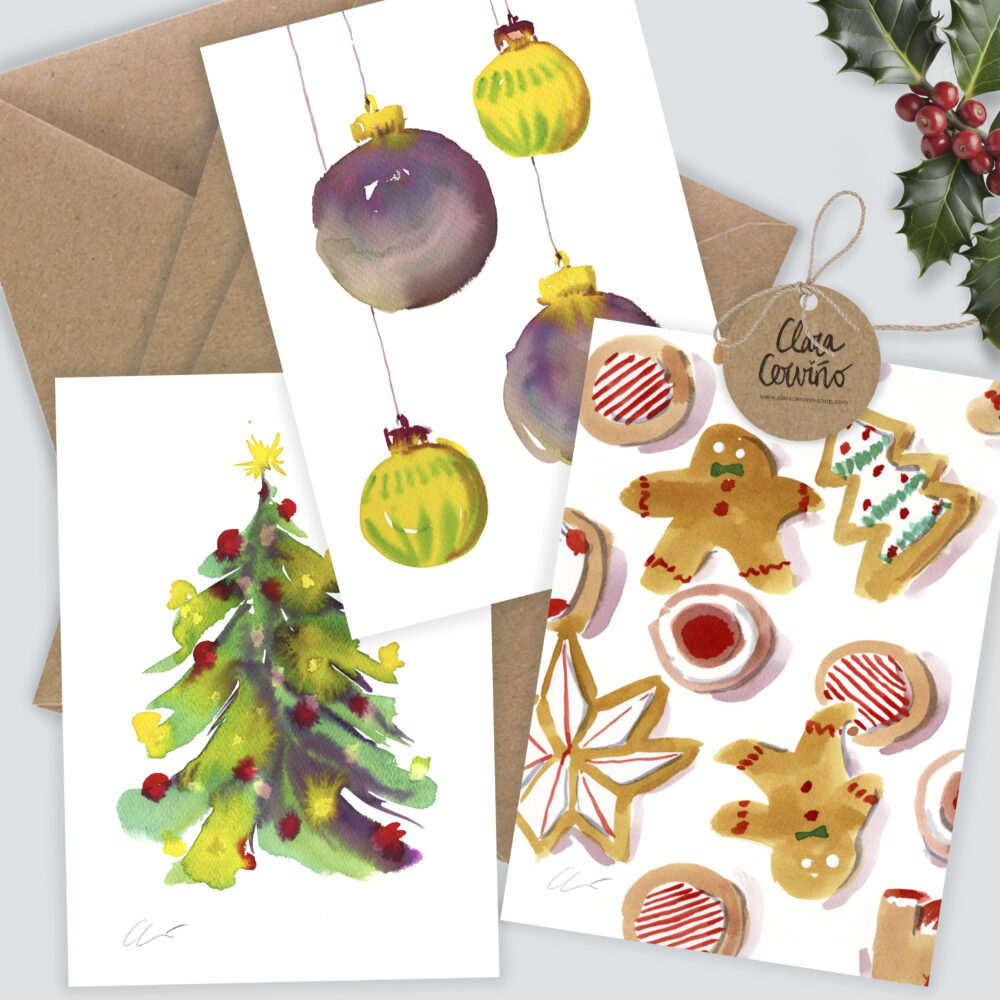 Pack 3 postales A5